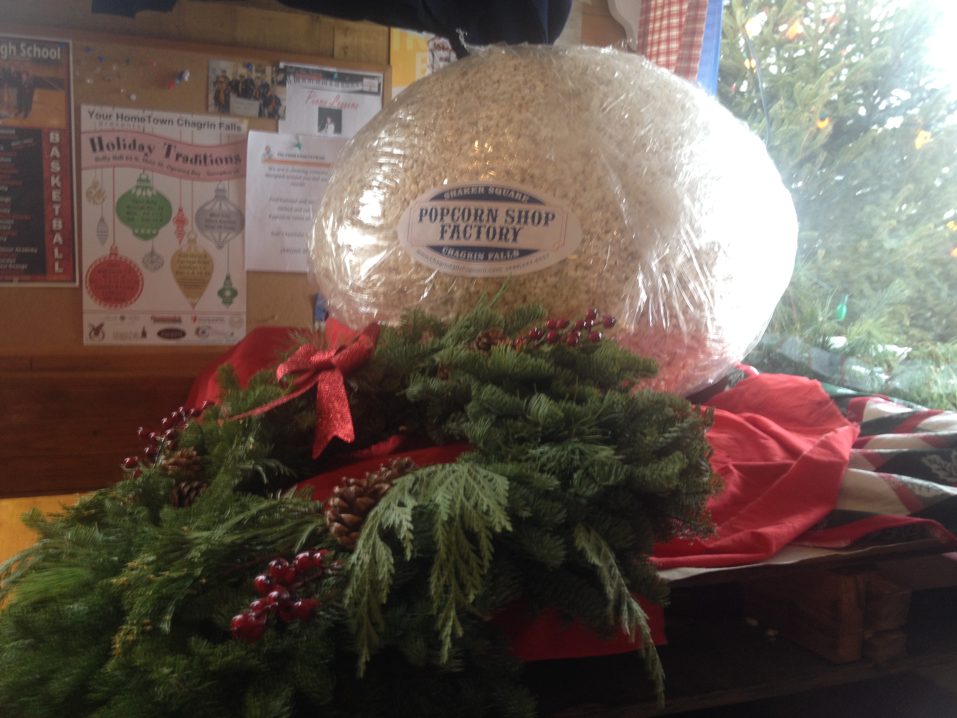 New Year's Eve Chagrin Falls 'Popcorn Ball' drop