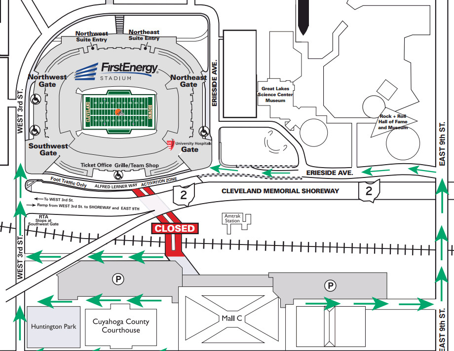 Breakdown Of The FirstEnergy Stadium Seating Chart