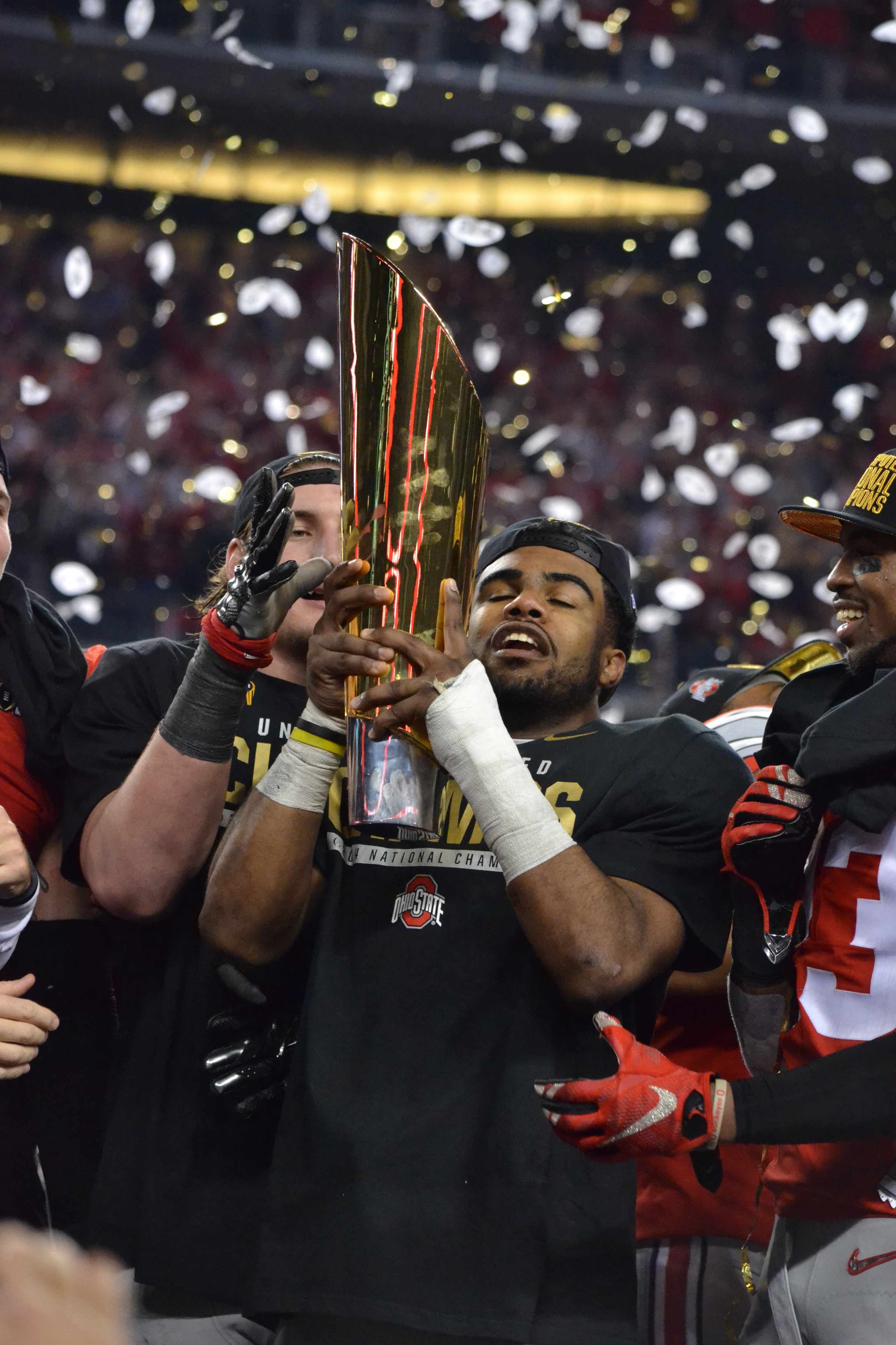 Ohio State's Ezekiel Elliott got a Buckeyes Championship Tattoo