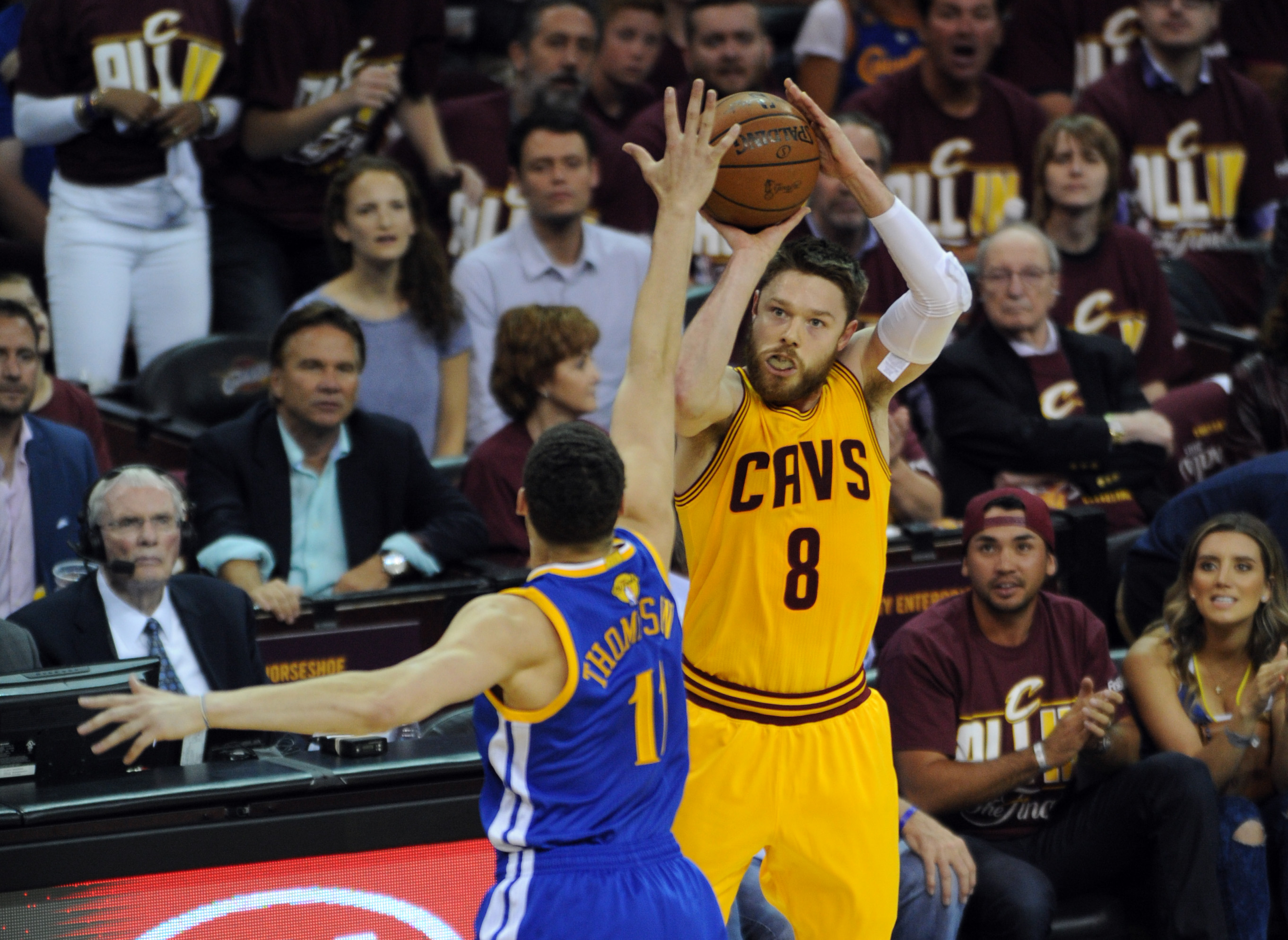 NBA Finals 2015 Cleveland Cavaliers' Matthew Dellavedova praised