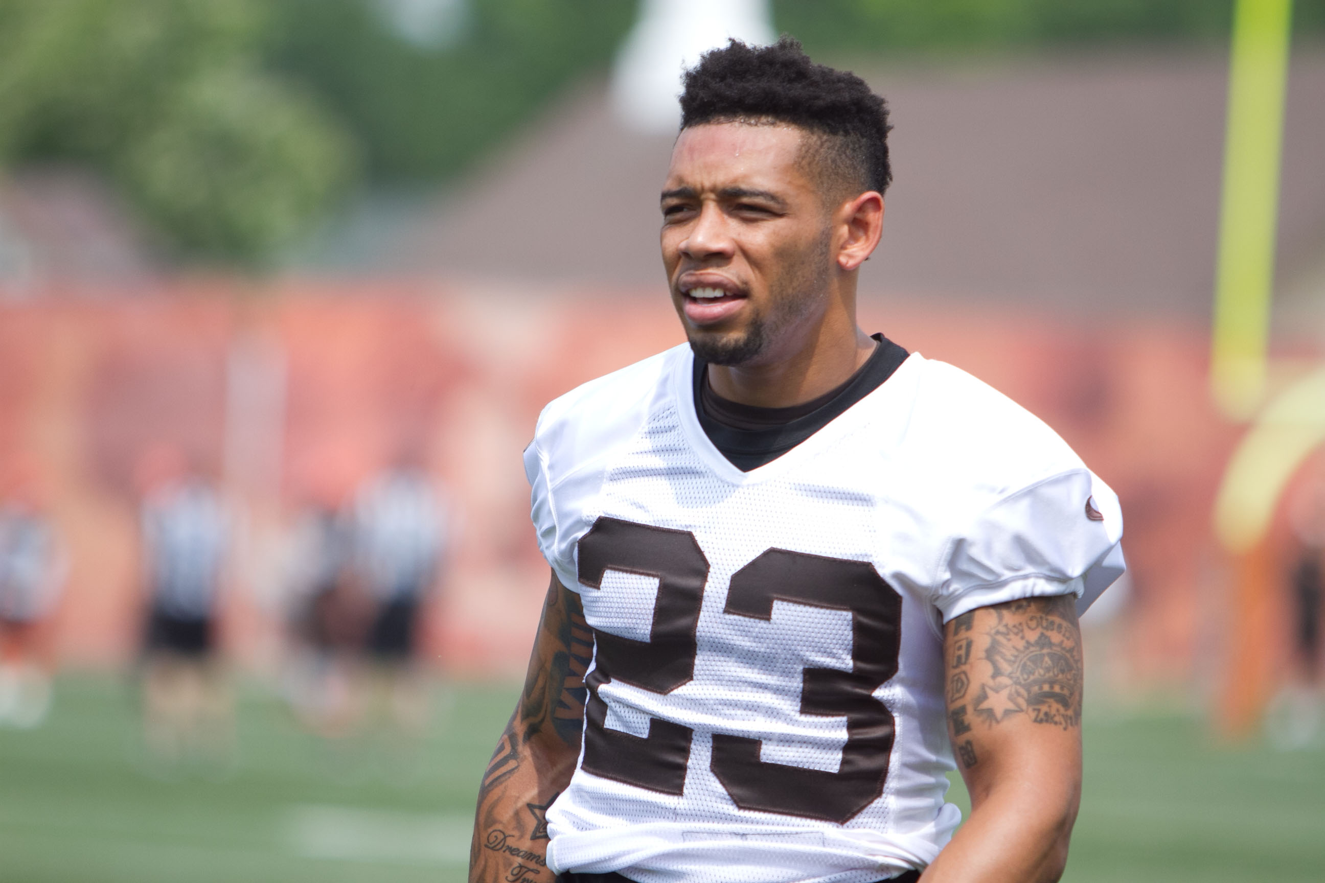 : Joe Haden Cleveland Browns Brown Youth Player Home