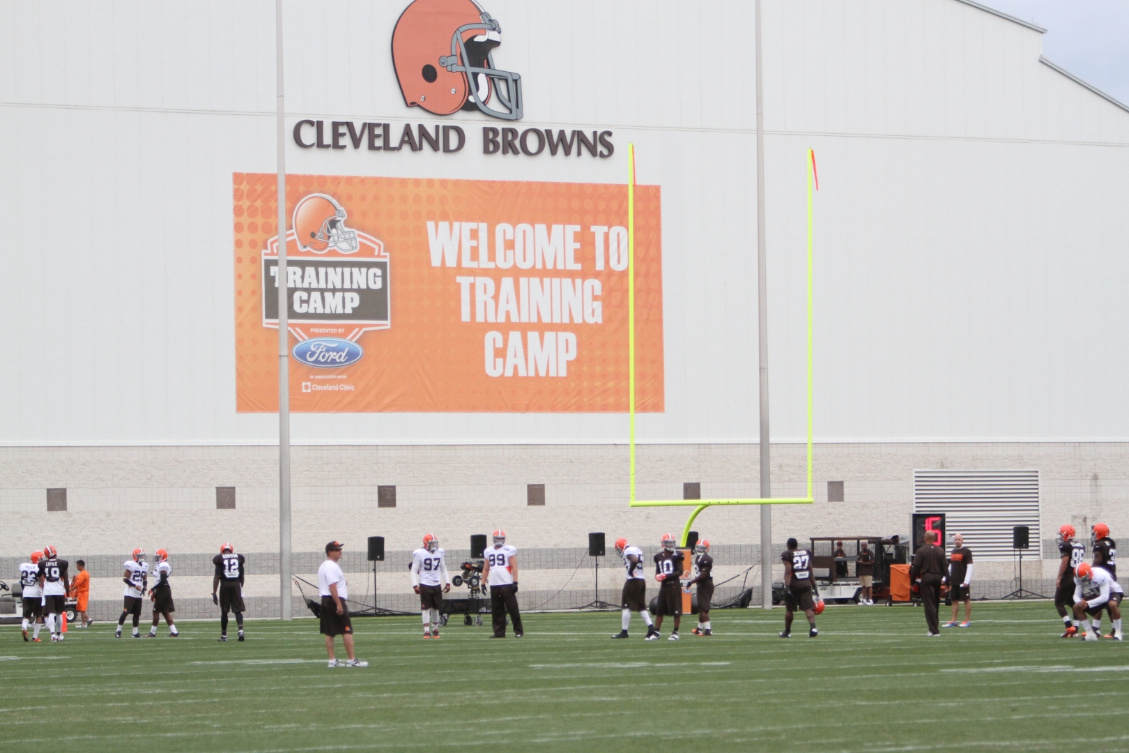 Cleveland Browns respond to Columbus training camp speculation