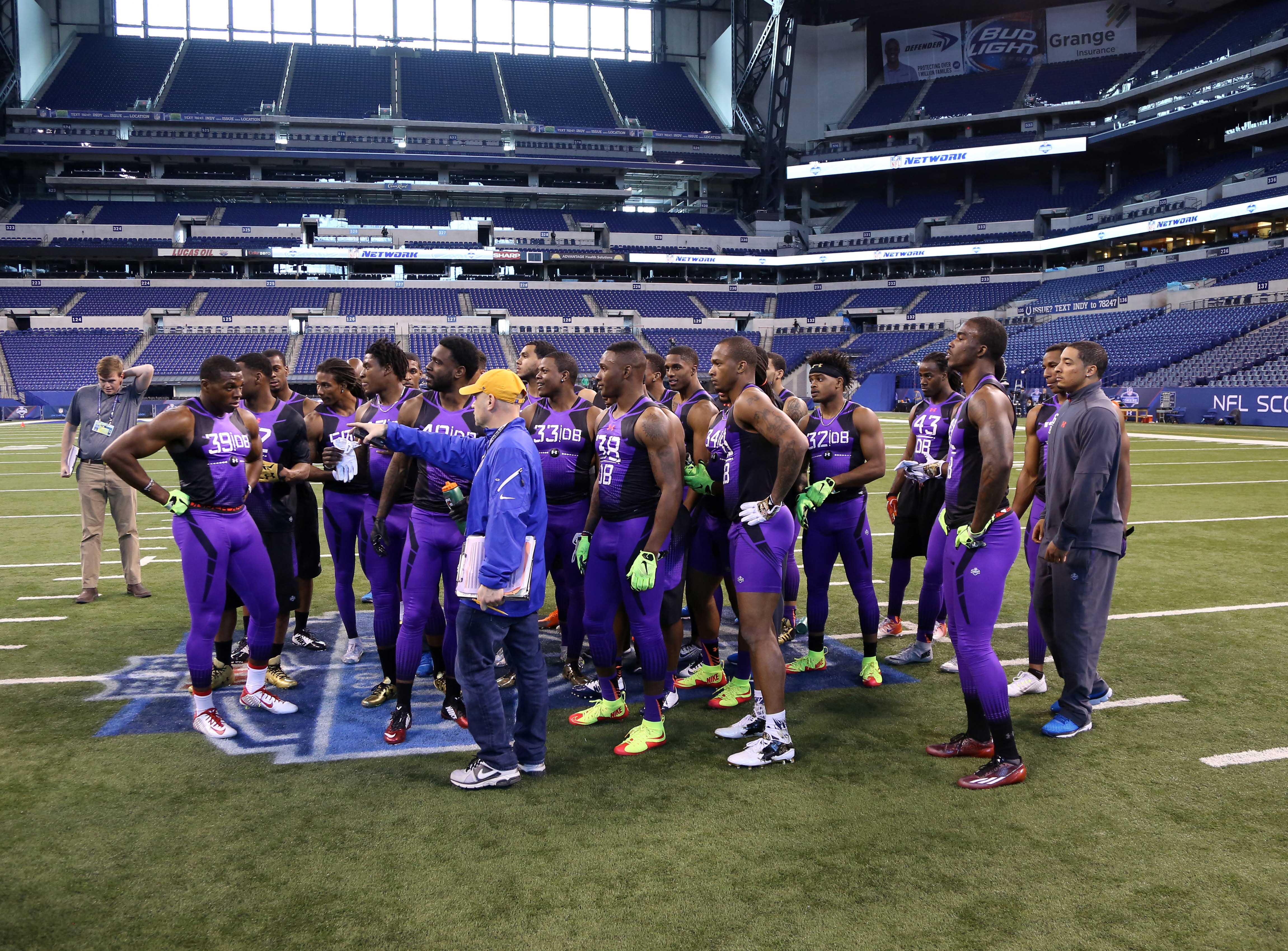 NFL Combine Live Blog Defensive Backs to wrap up the week wkyc