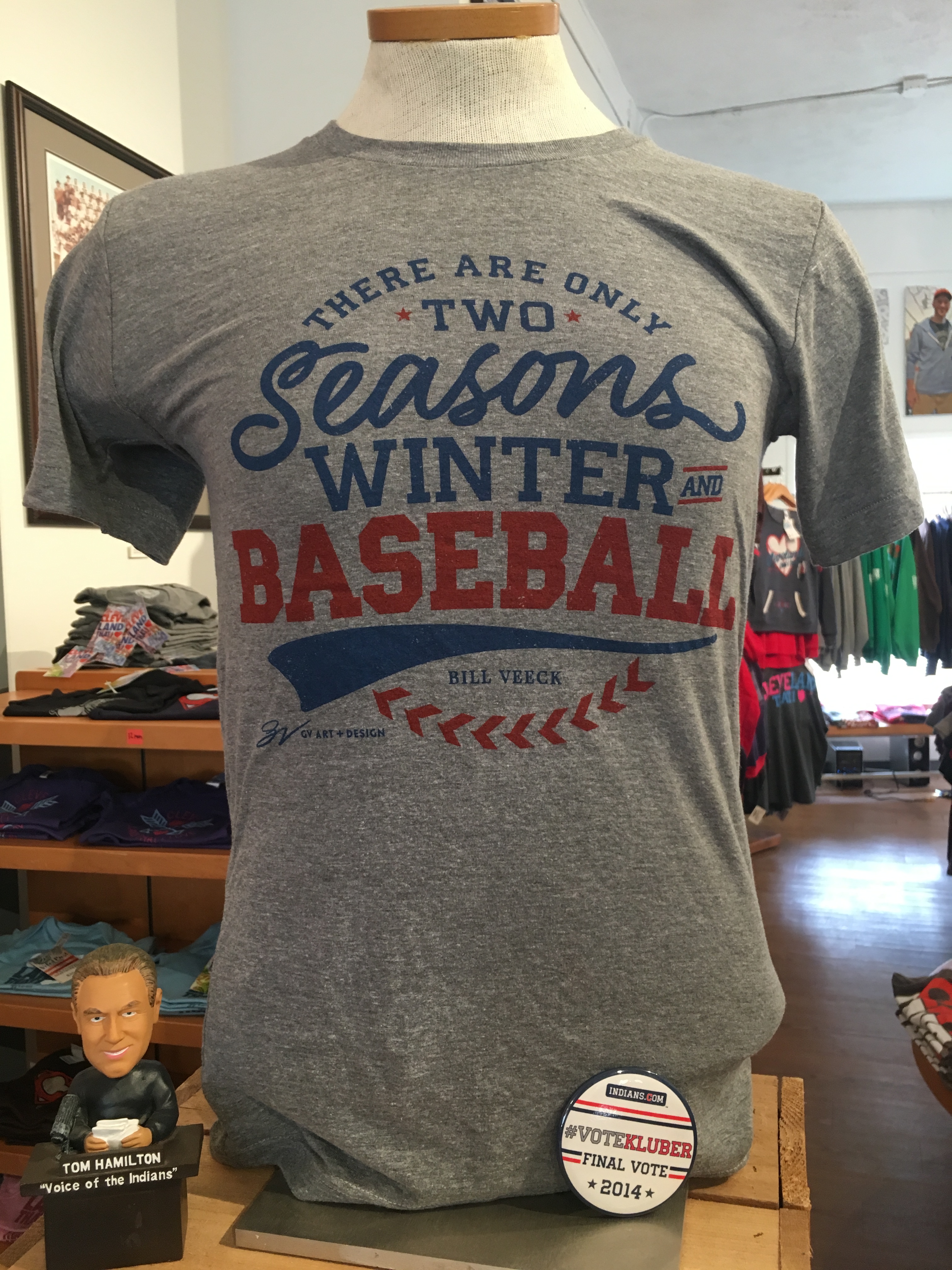 We are always stocked up on Cleveland Indians gear! Here's just