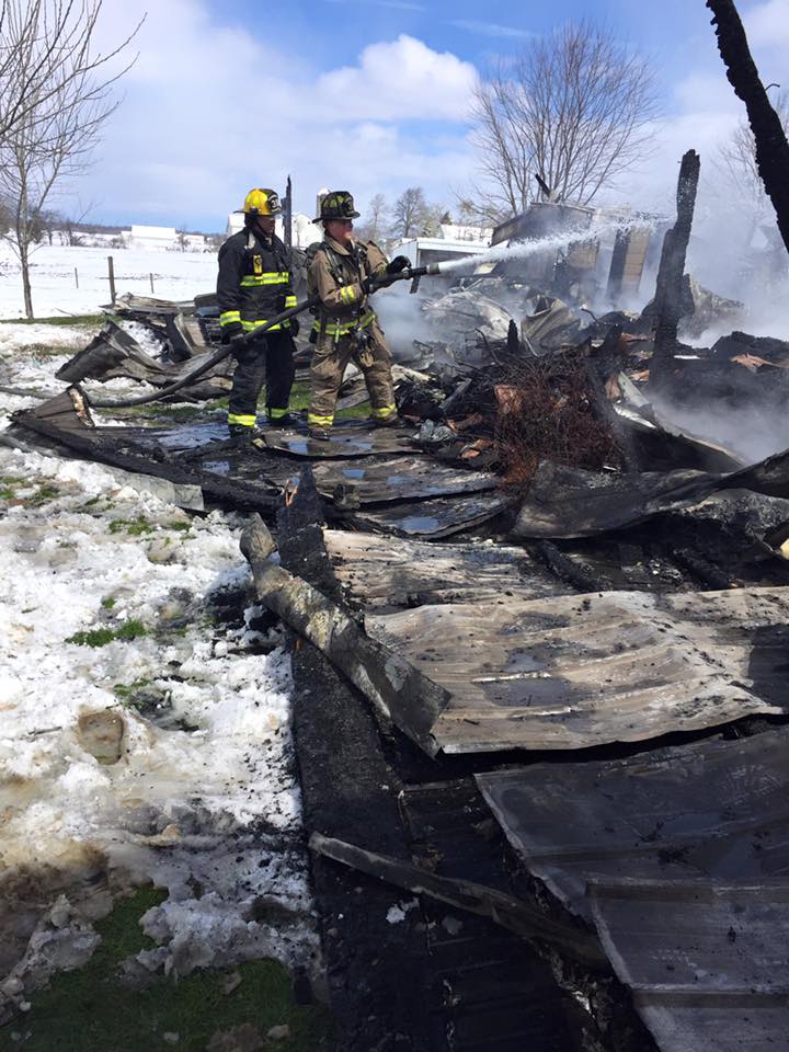 No injuries in Middlefield building fire