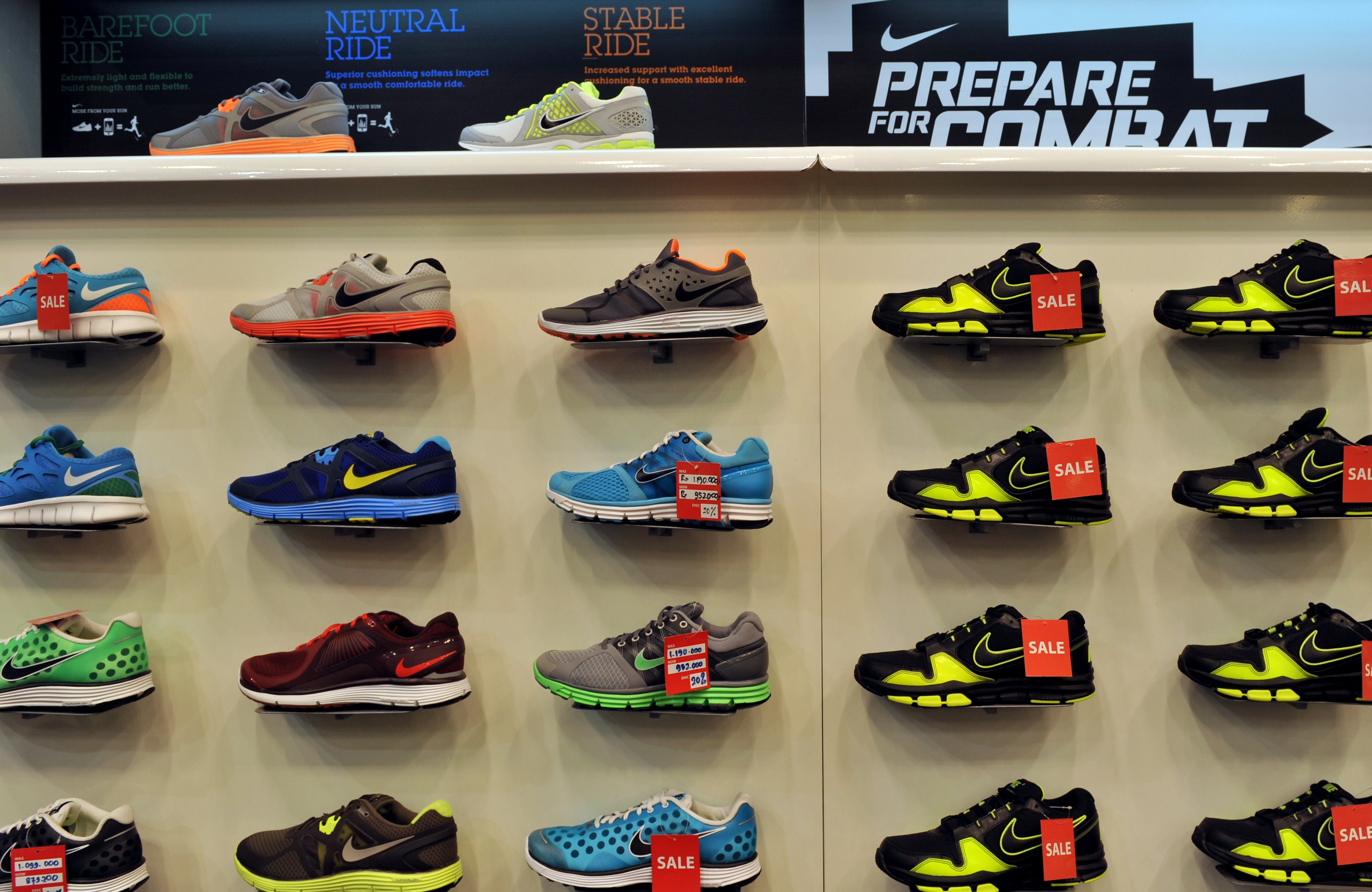 Nike, Adidas, Reebok Olympic shoe deals 