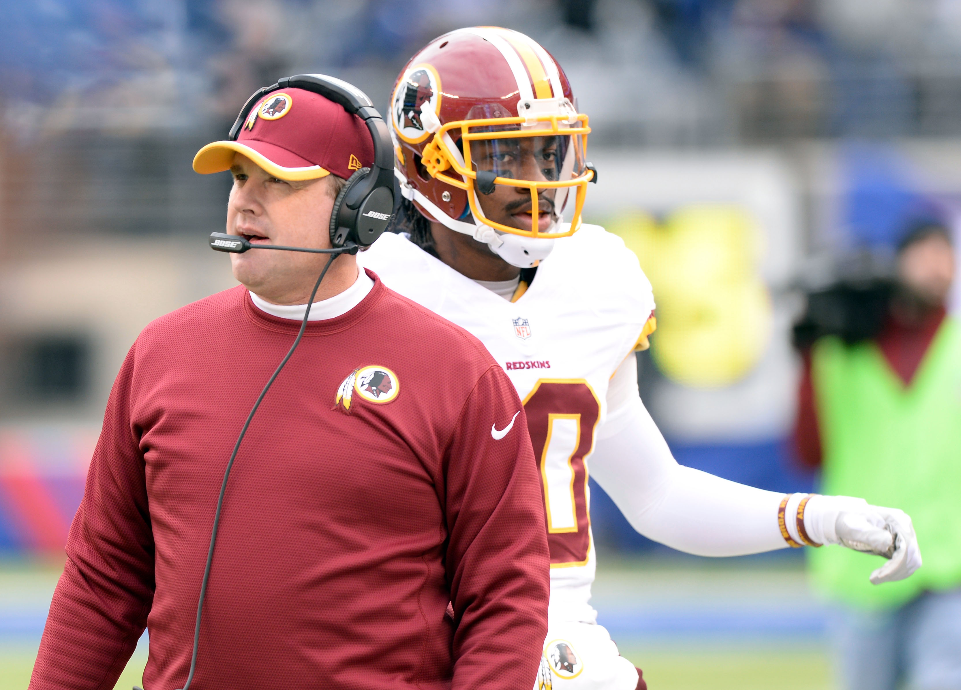 An NFL coach says he has never seen anything like what the Redskins did  with Robert Griffin III in a preseason game