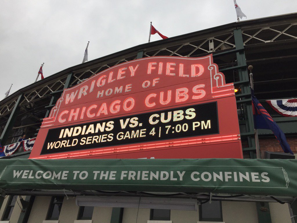LIVE WORLD SERIES UPDATES Cleveland Indians at Chicago Cubs, Game 4 wkyc