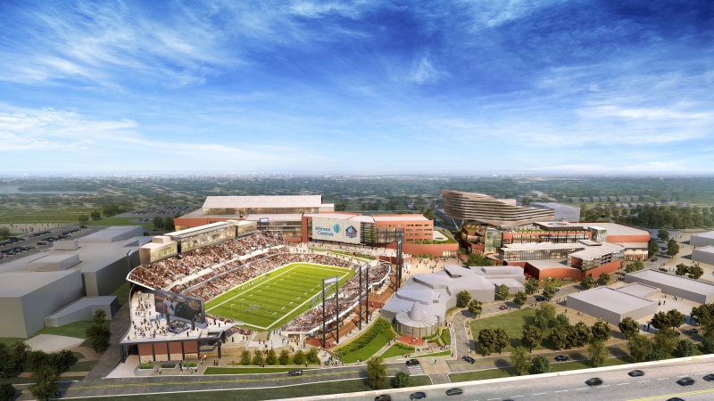 Pro Football Hall of Fame Village, aka 'the Disneyland of football,'  starting to take shape in Canton 