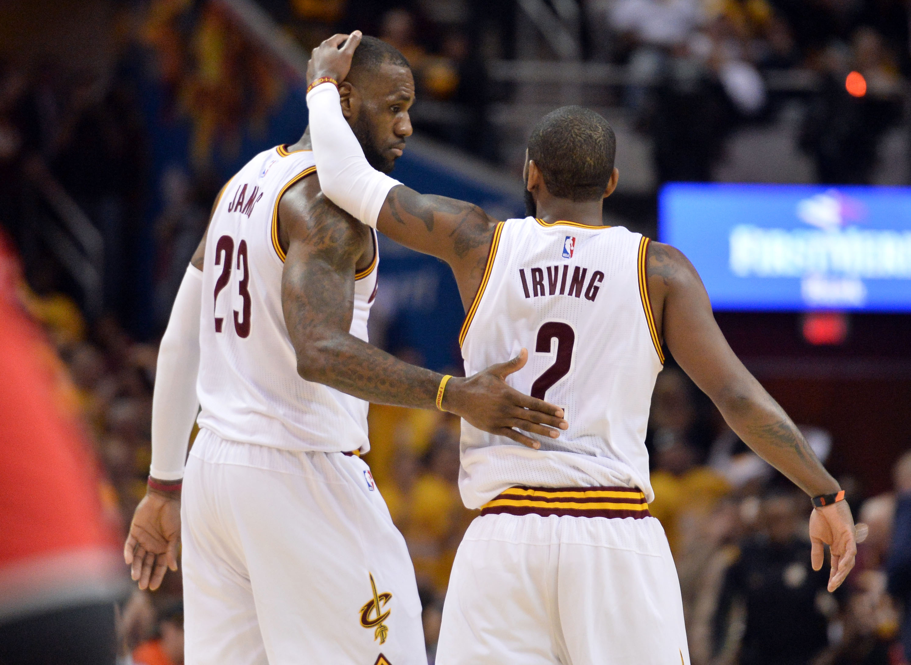 lebron james and kyrie irving