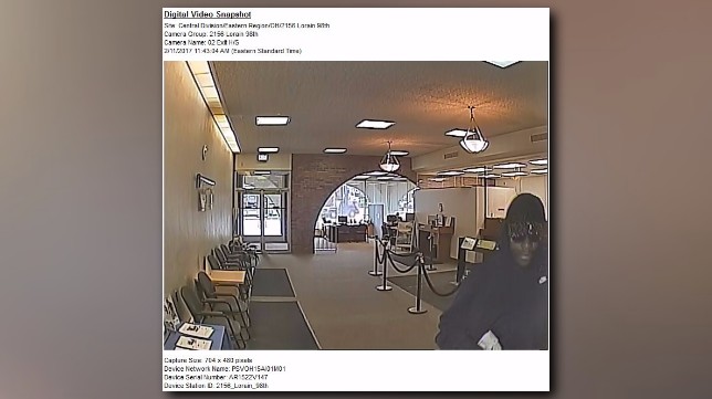 Cleveland FBI, police search for bank robbery suspect, 10th this year ...