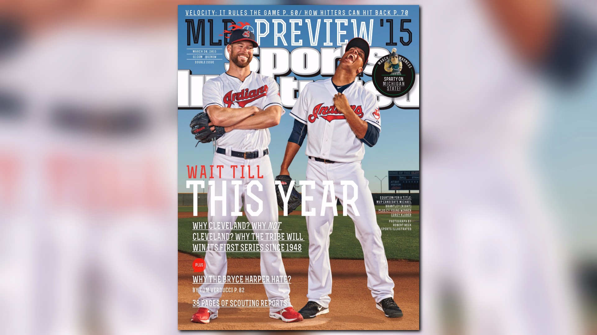 Cleveland Indians make cover of Sports Illustrated