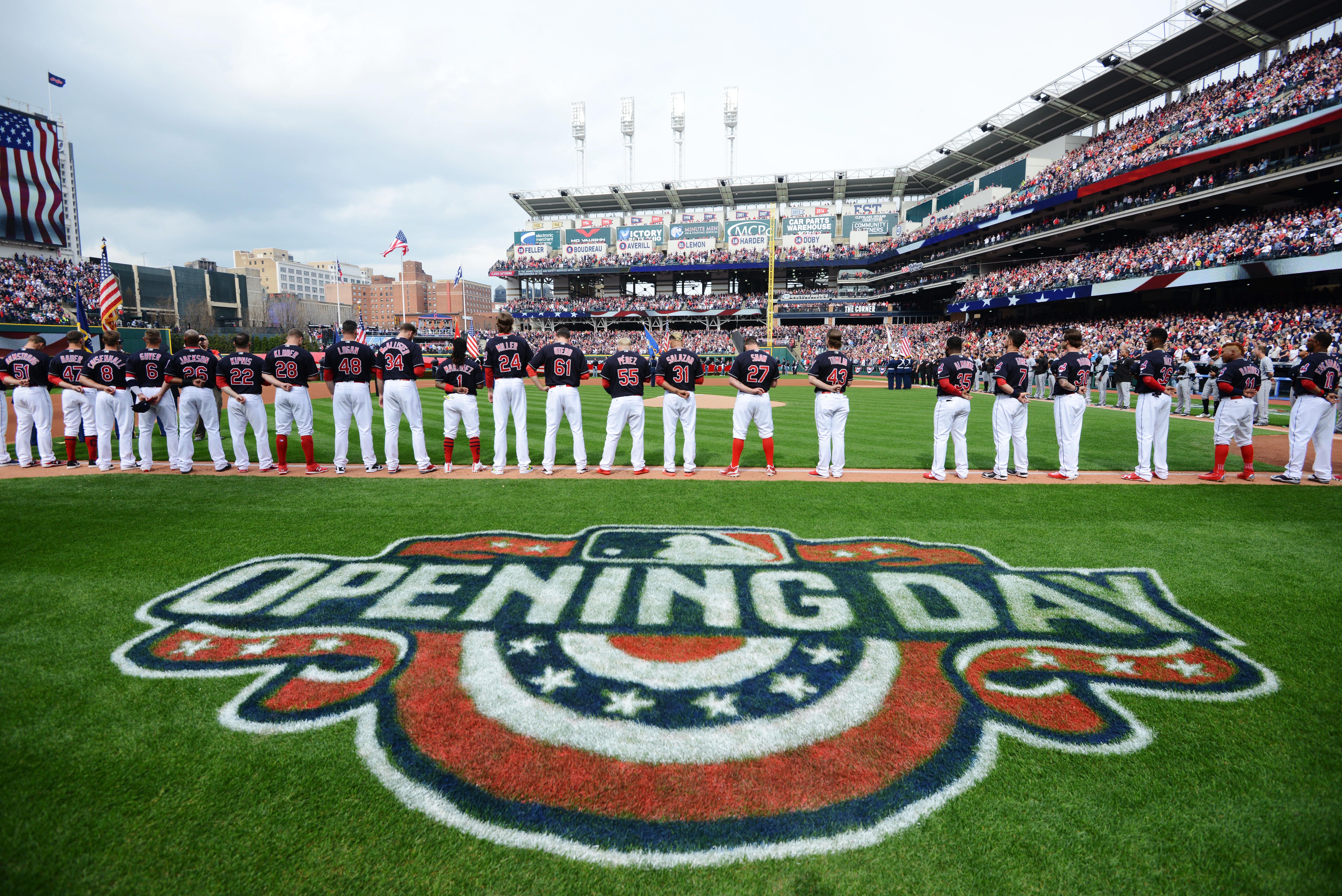 PHOTOS Cleveland Indians home opener