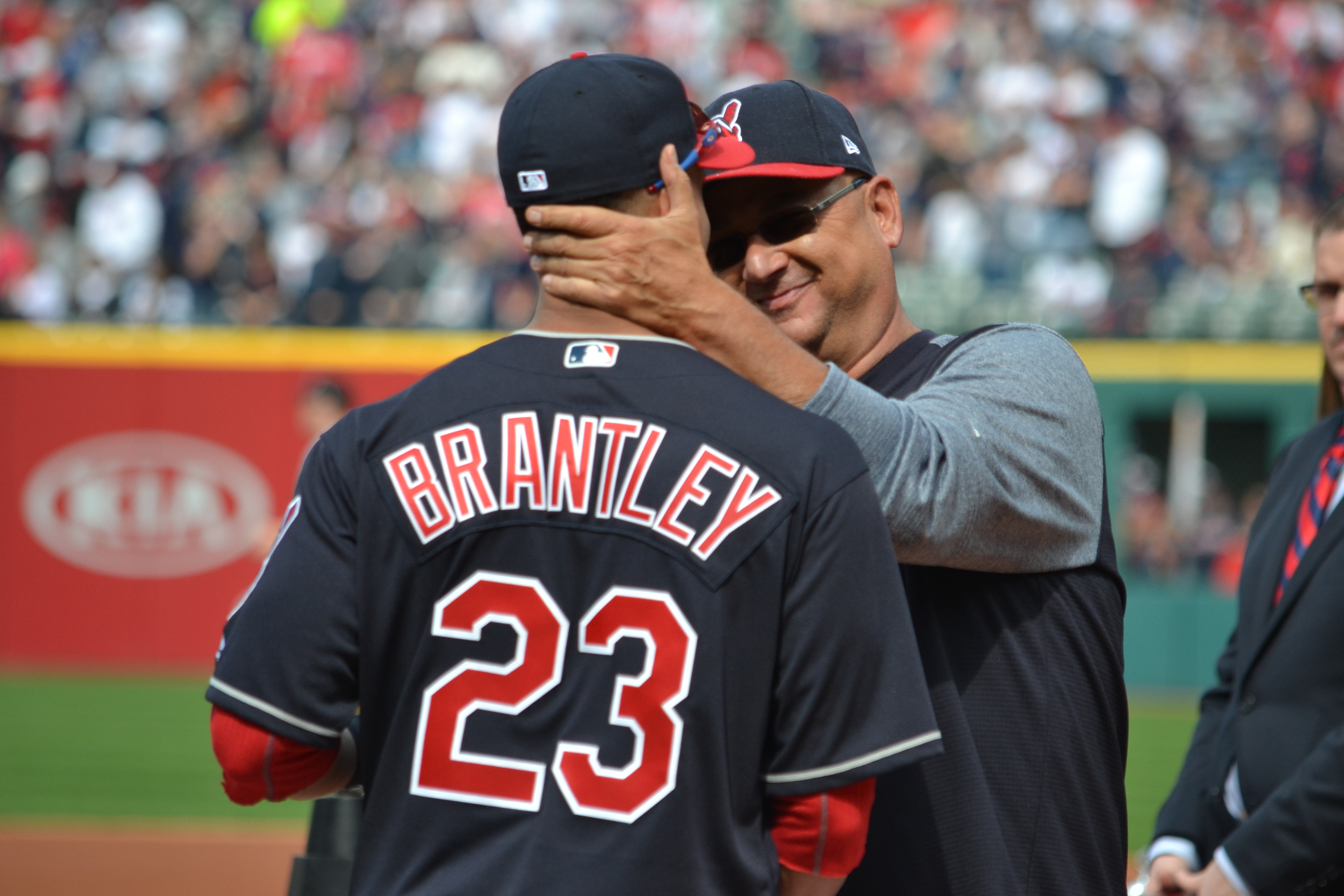 10 May 2015: Cleveland Indians Left field Michael Brantley (23
