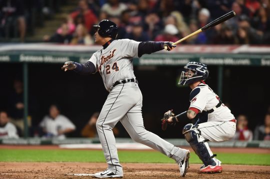 Cabrera homers in return as Tigers beat Indians
