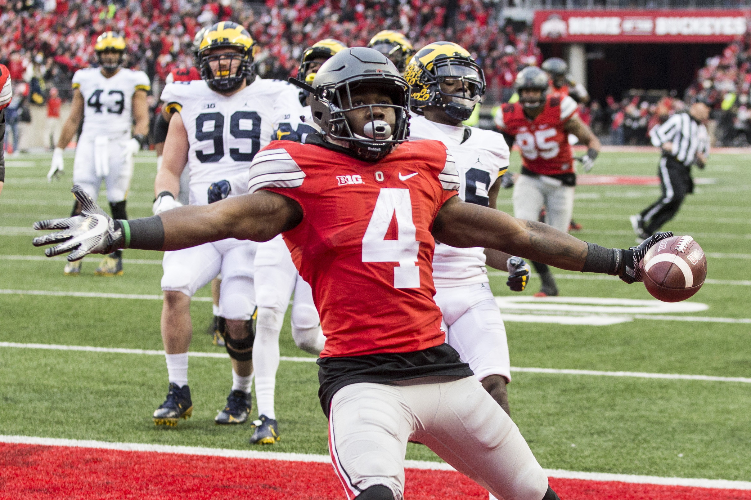 Curtis Samuel, Carolina, Running Back