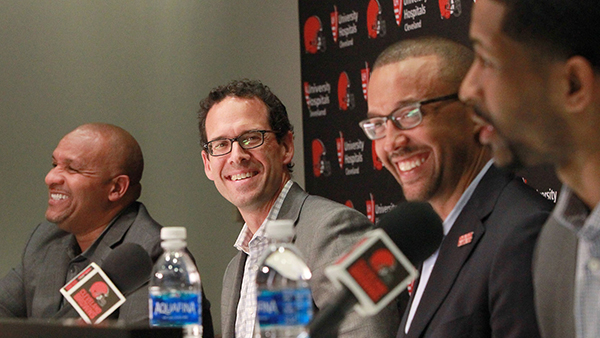 Who is Sashi Brown, the Cleveland Browns' new executive VP of football  operations? 