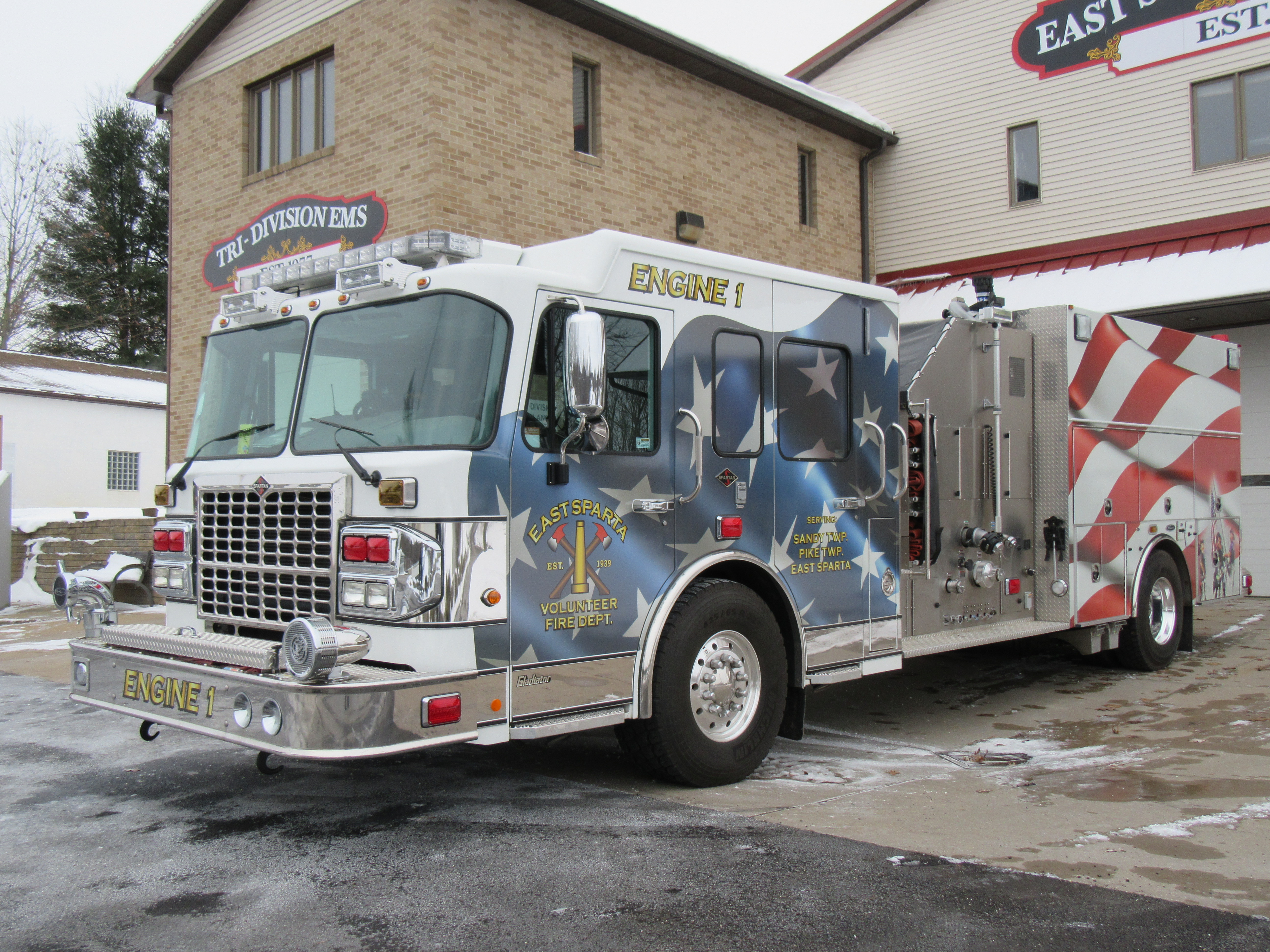 East Sparta Fire Department honors fallen heroes