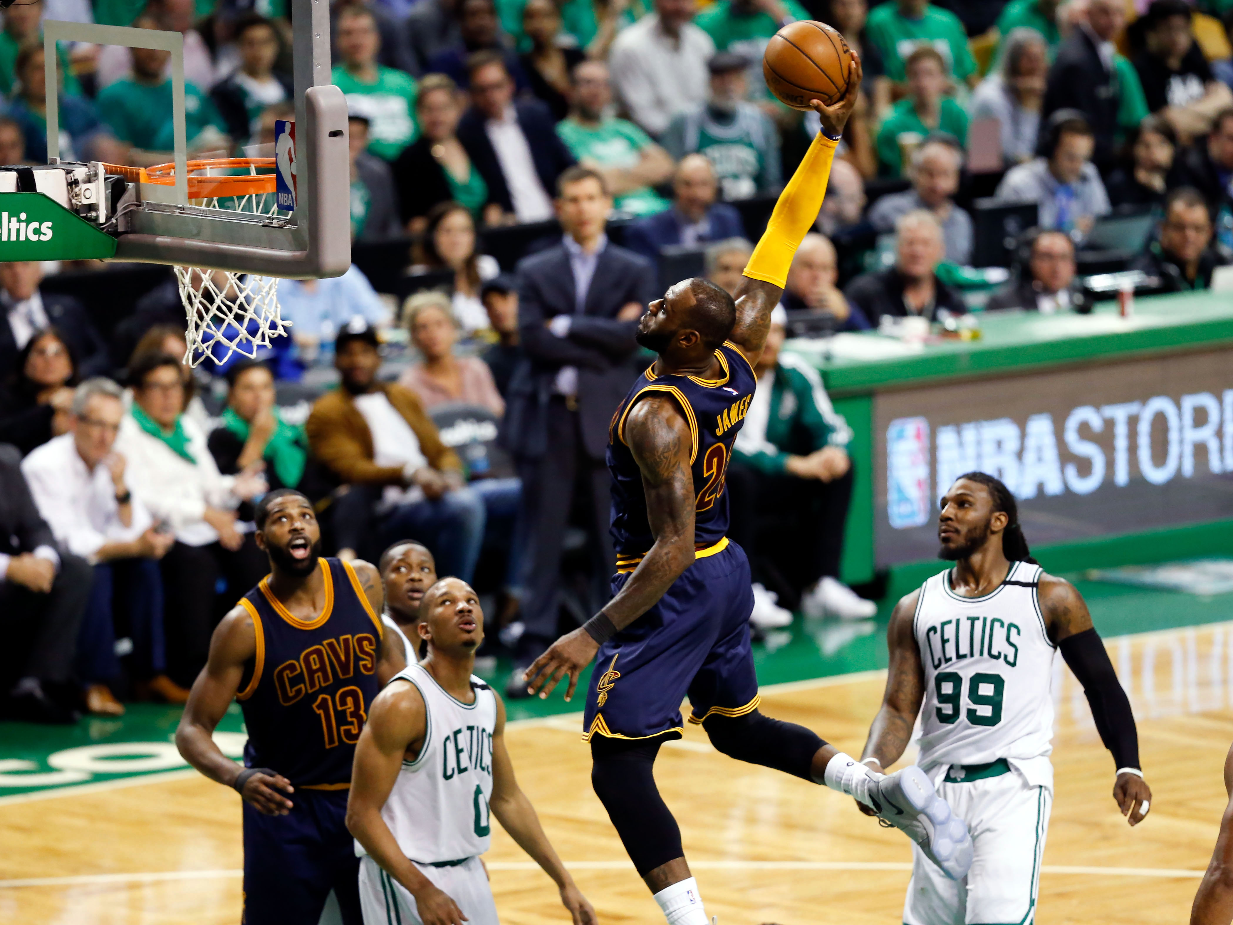 Sports Report: Cavs Advance To Conf. Finals