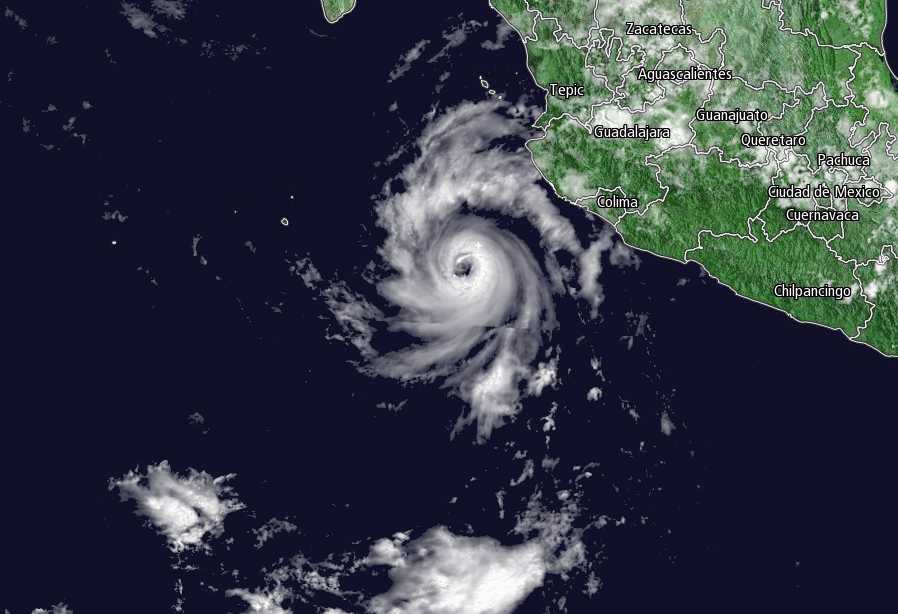 Hurricane Dora strengthens off Mexico's Pacific coast