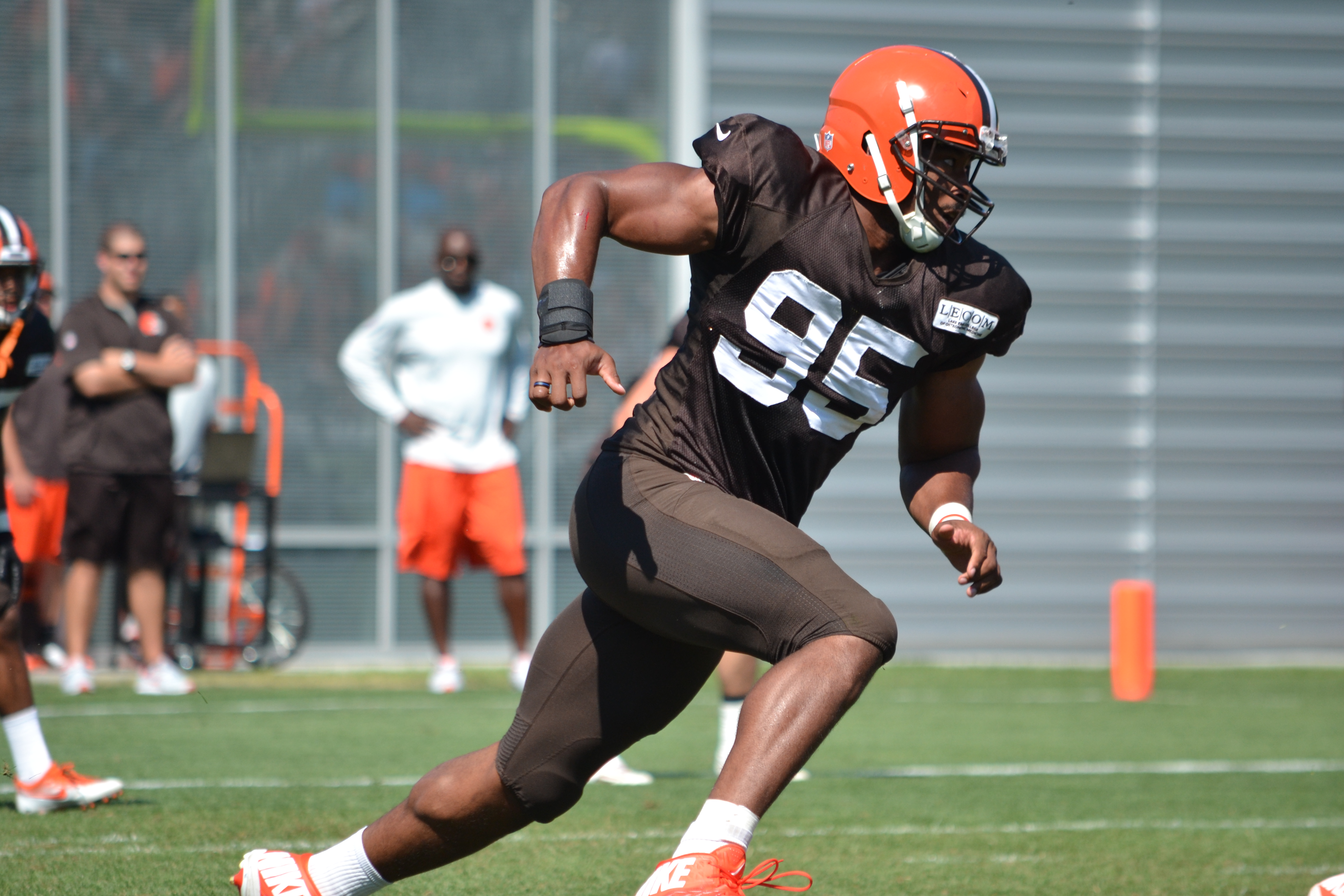 Rookie Myles Garrett 'ready to go' for training camp with Cleveland Browns