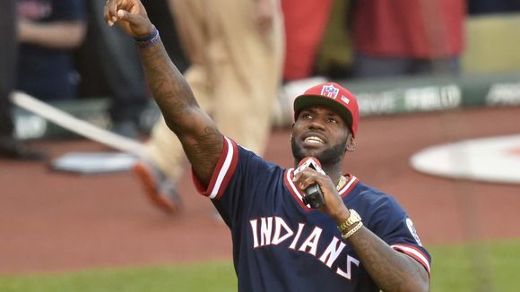 lebron indians