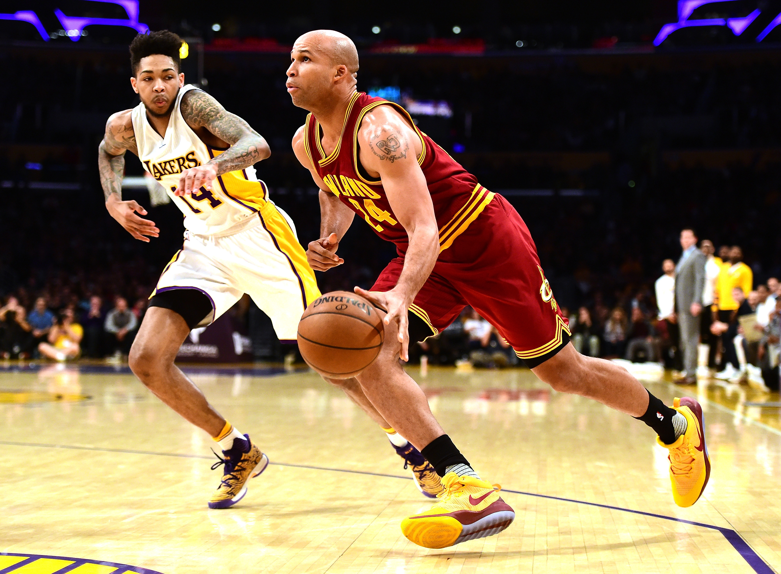 Cleveland Cavaliers F Richard Jefferson shares story behind his famous