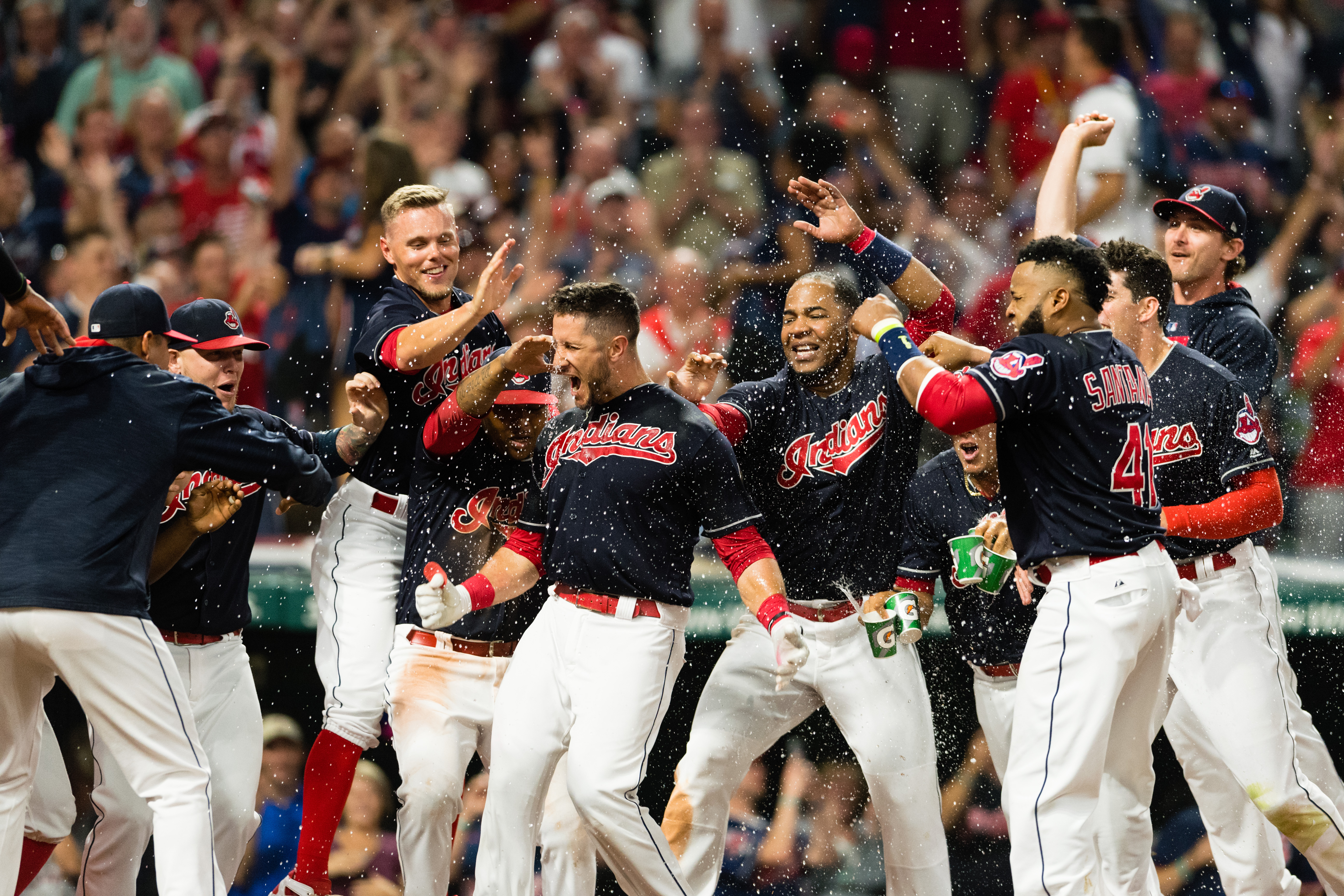 Jason Kipnis' inside-the-park HR sends Cleveland Indians past Kansas City  Royals, 12-5