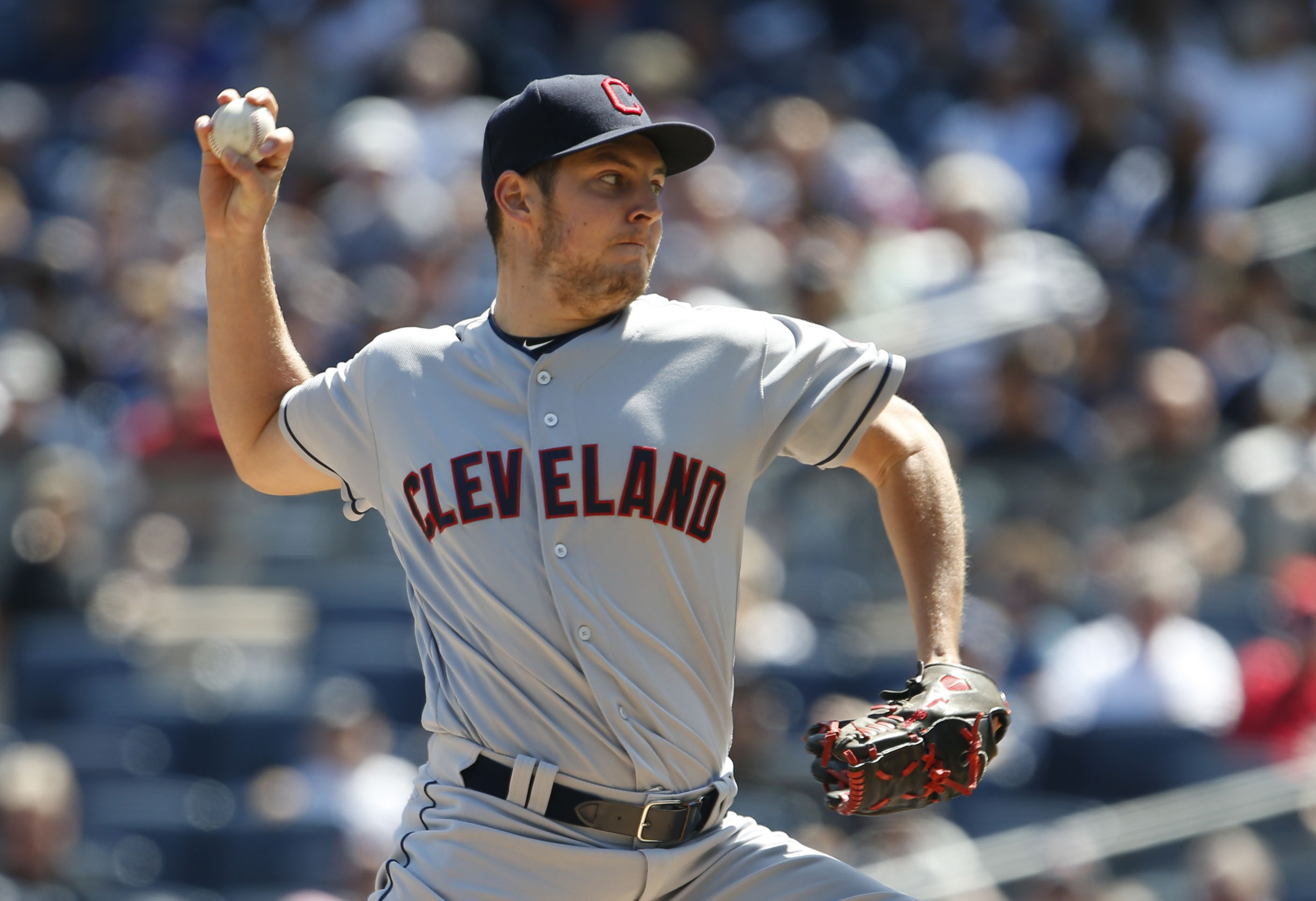 Trevor Bauer Ball to Didi Gregorius, 10/09/2017