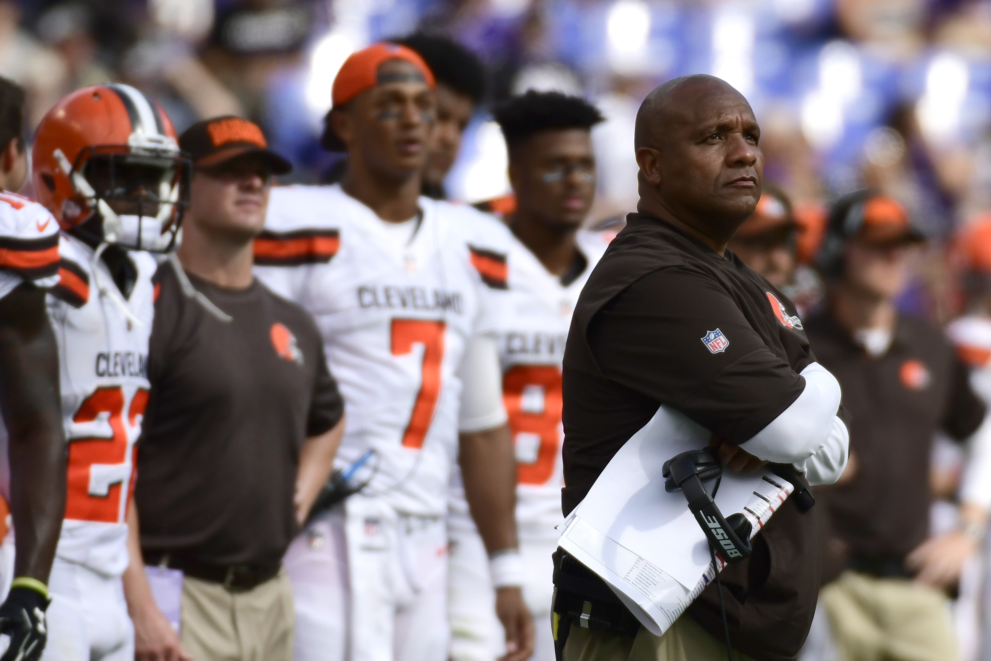 Cleveland Browns fire Hue Jackson after coach records three wins in 40  games, Cleveland Browns