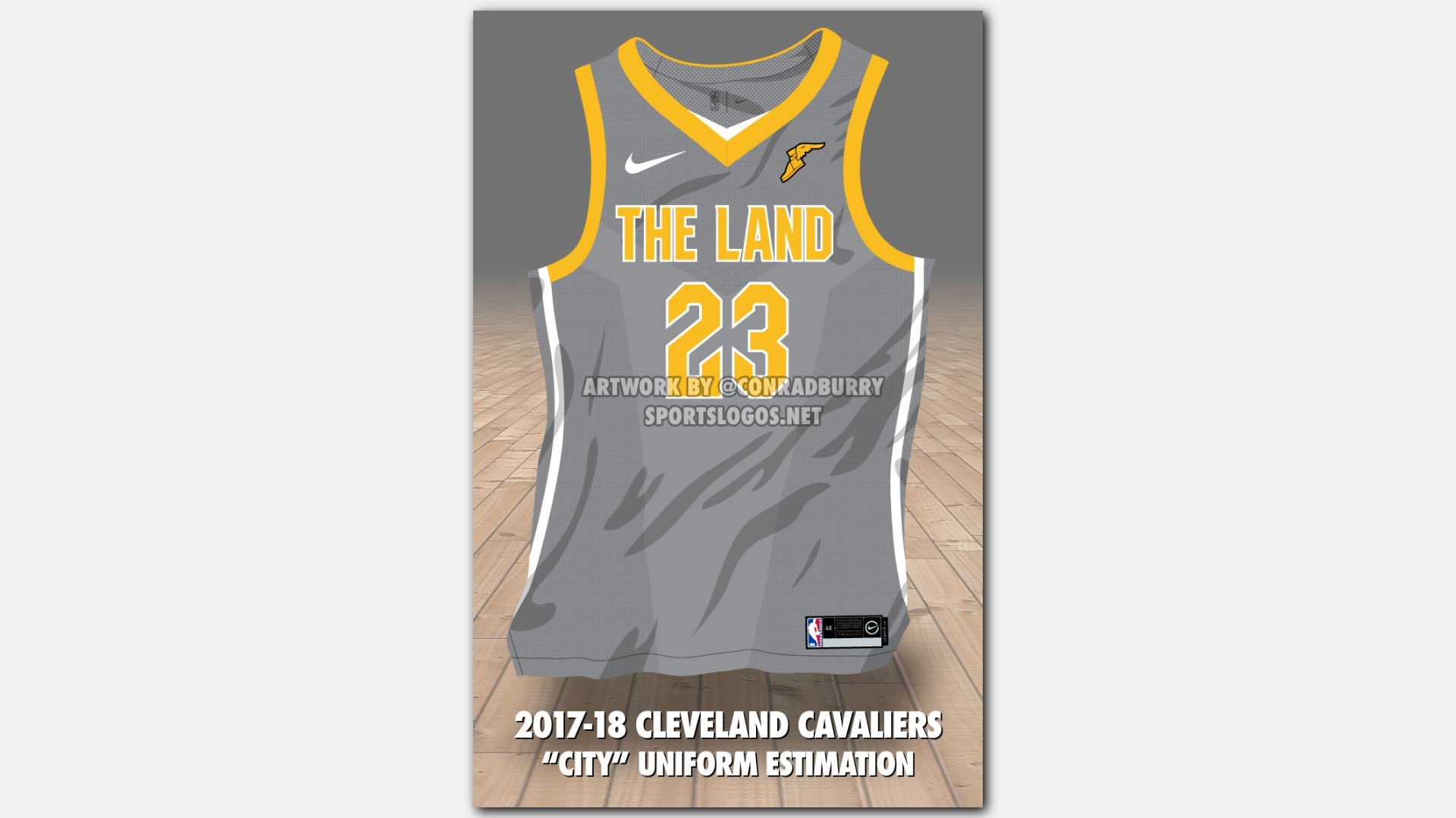 First look at new Cleveland Cavaliers' Nike 'The Land' jersey leaks online