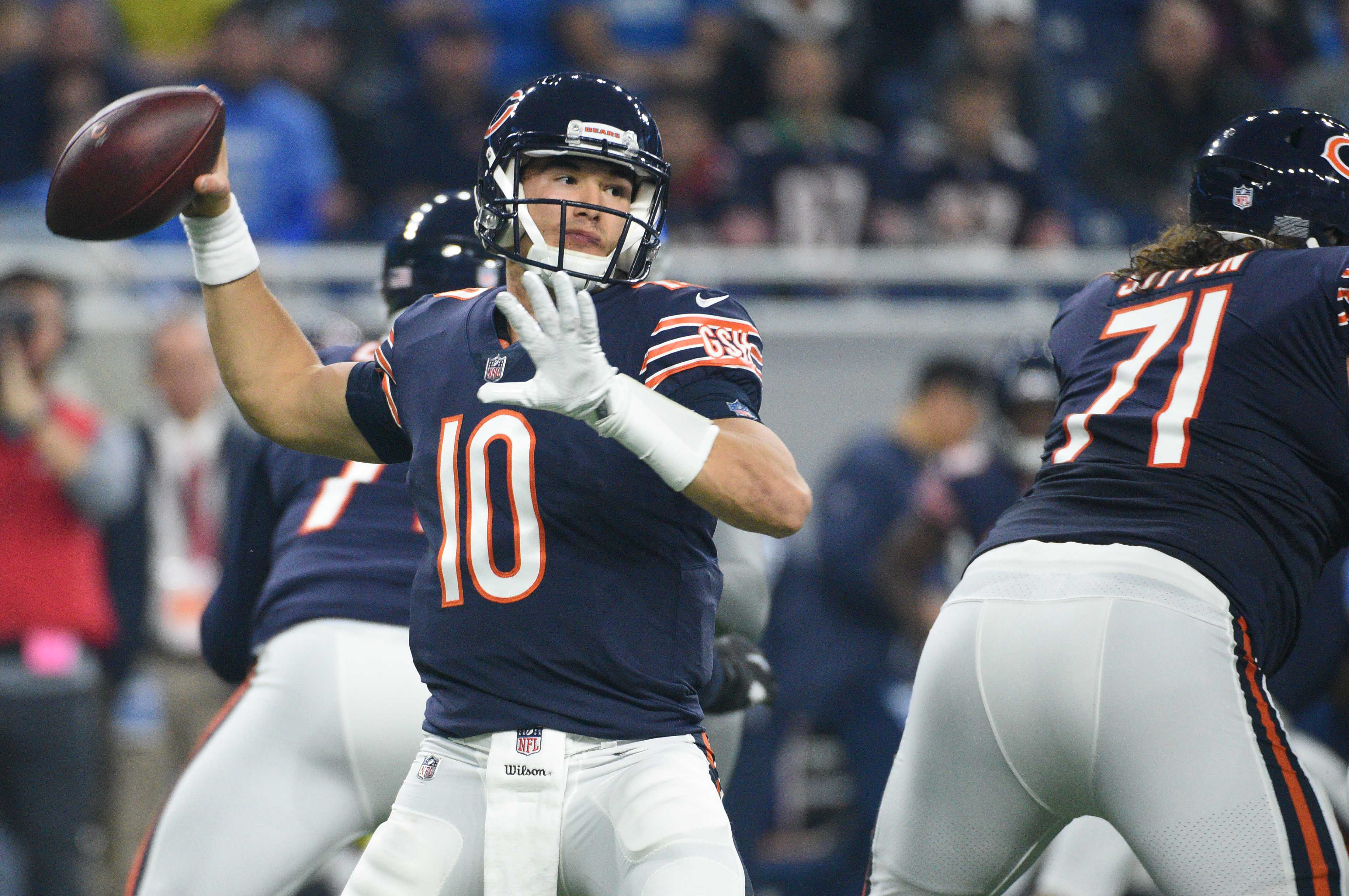 Mitchell Trubisky: Chicago Bears quarterback the young QB