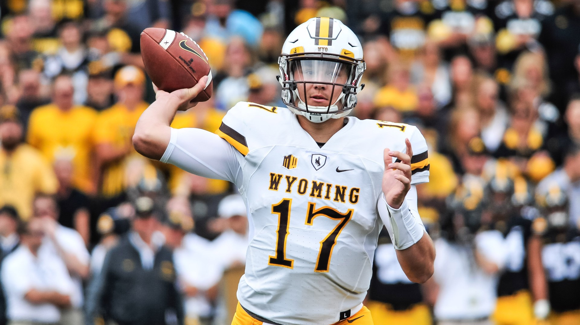 NFLCombine: Wyoming QB Josh Allen 