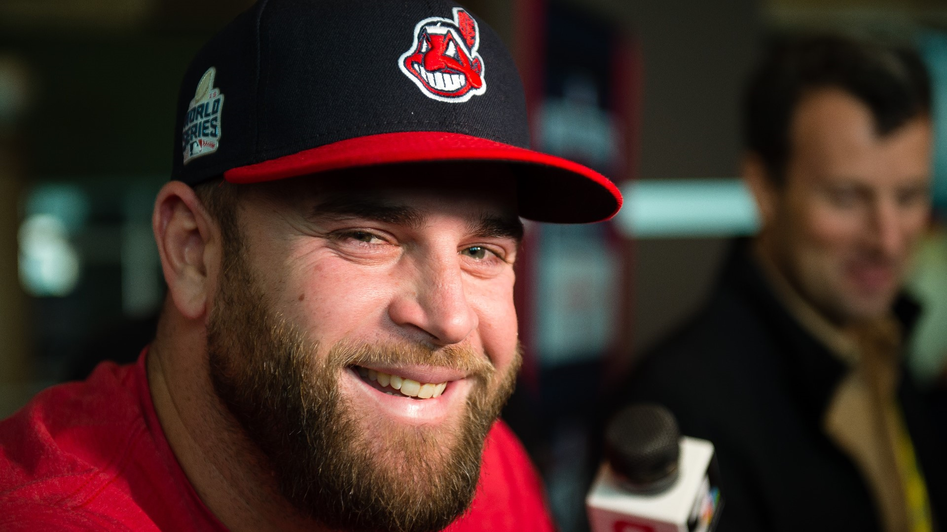 Indians' Mike Napoli is life of the party wherever he goes - The Boston  Globe