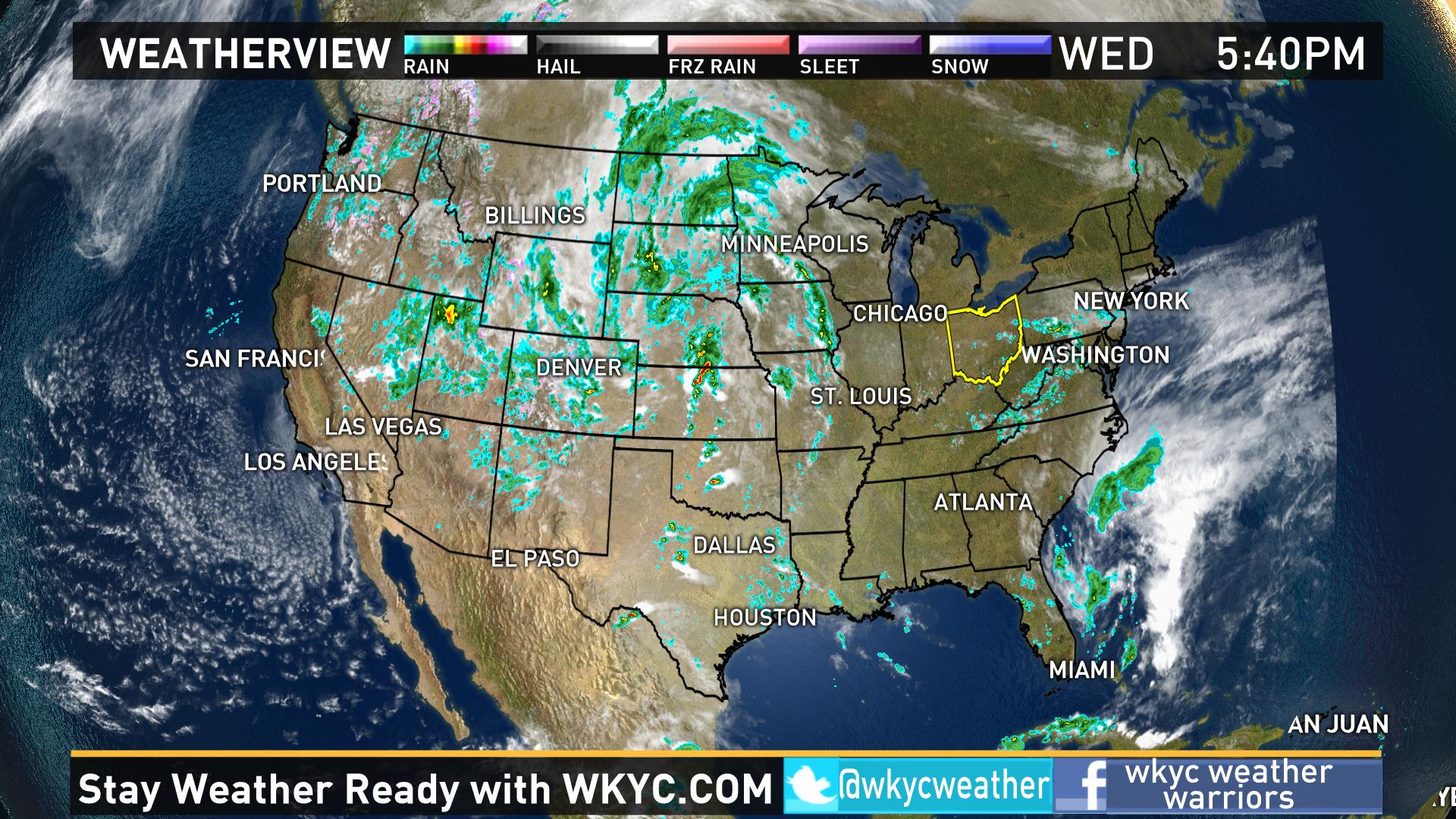 Weather across the nation on Wednesday | wkyc.com