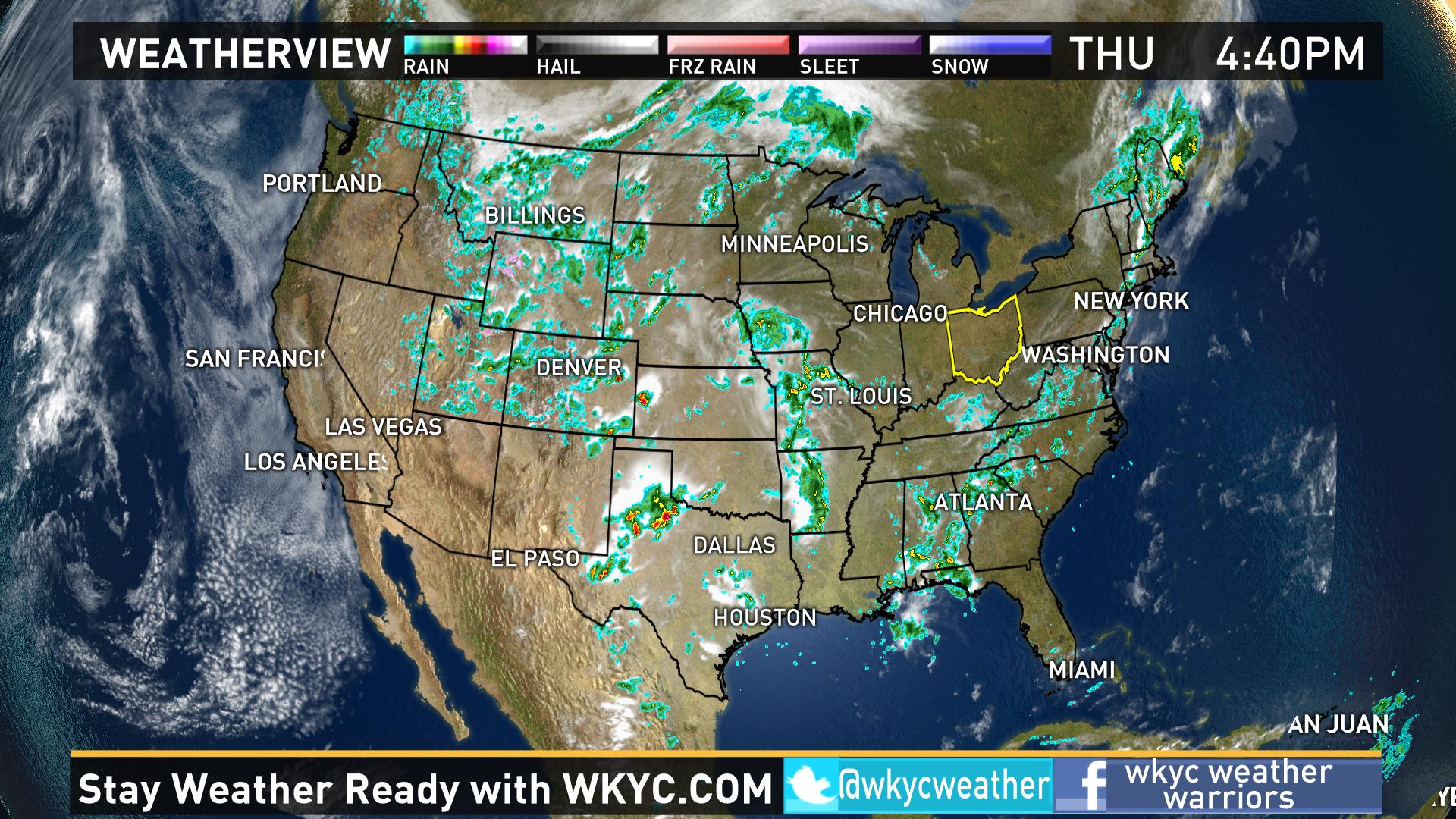 Weather across the nation on Thursday | wkyc.com