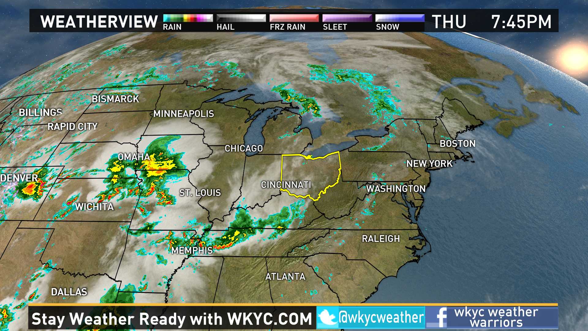 Weather across the nation on May 26, 2016 | wkyc.com
